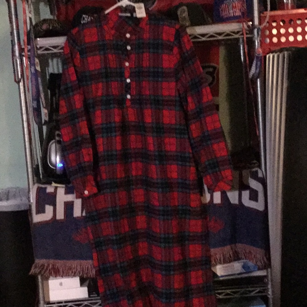 Flannel nightgown